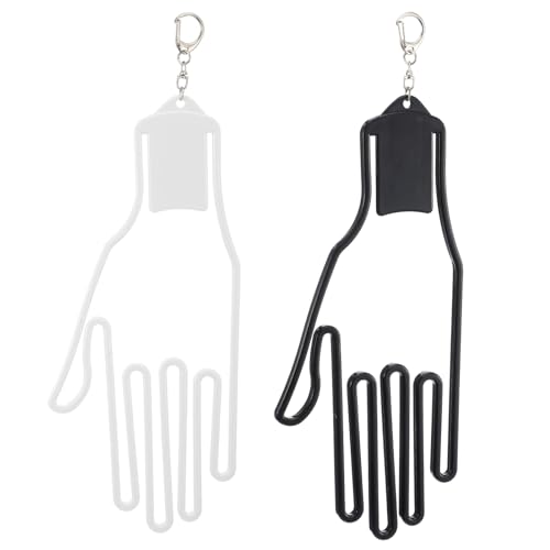 Nogeqi 2 Pcs Golf Glove Holder, Glove Stretcher Hanger with