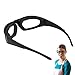 Chop-Safe Eye Gear - Fog-Resistant Cutting Glasses for Food Prep, Lab-Style Protective Frames | Comfortable Kitchen Tool for Grilling, Dicing, Wear, Safety Cooking Accessory
