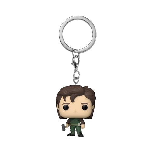Funko Pop! Keychain: Stranger Things - Robin - Minifigura de Vinilo Coleccionable Llavero Original - Relleno de Calcetines - Idea de Regalo- Mercancia Oficial - TV Fans - Minifigura