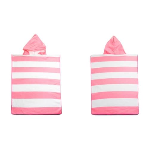 Roupão de Banho Infantil Poncho com Capuz, 50x115cm, 100% Poliést...