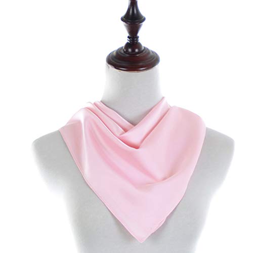 LL Ladies Pretty Neckerchief Soft Silky Square Scarf Vintage Inspired Many Color3