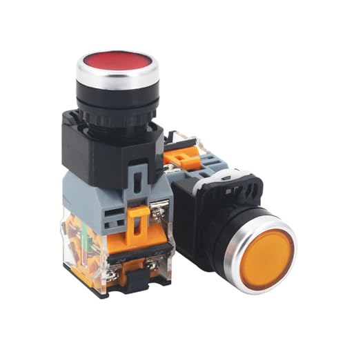Bouton poussoir LA38-11DS autobloquant 12V pour remplacer un interrupteur de panneau défectueux