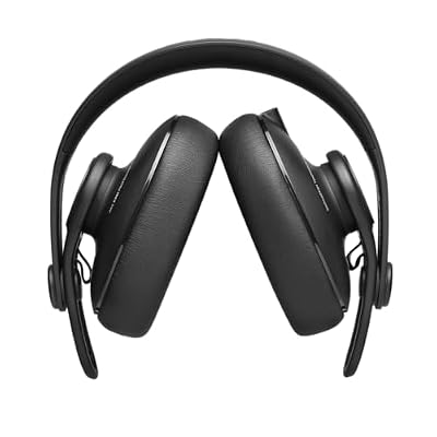 AKG Pro Audio K361 Wired, Over-Ear, Closed-Back, Light Weight, Foldable, Professional Recording Studio Headphones, Studio Monitor Mixing, Podcast, DJ Stereo Headsets, Black