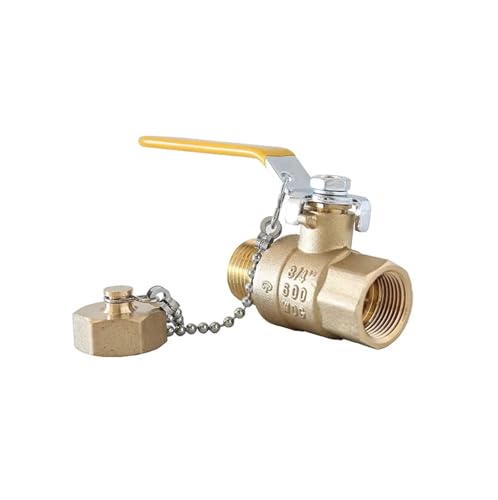 1pc brass ball valve for water air fuel gas oil pipe bathroom kitchen industry Shut Off ball valve connection 1/2 3/4 1(05) Plumbing Fittings