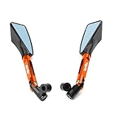 aprilia tuono v4 spiegel Komfortable Installation: Einfach einzuführen, direkt mit dem serienmäßigen Montagepunkt verschraubt. Die 360-Grad-Drehung ermöglicht es Ihnen, Ihre Fahrposition in einem idealen Winkel zu platzieren.