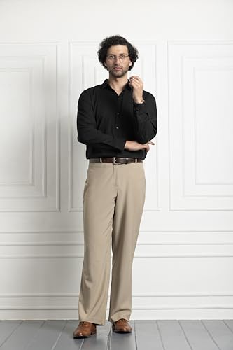 Image of Men's Soft Stretchable Fabric Regular fit Casual Shirt.