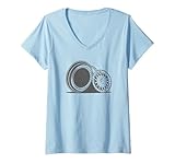 Womens Split Rims BBS RS V-Neck T-Shirt