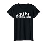 Turnerin T-Shirt Evolution Turnen Shirt Witziges Geschenk