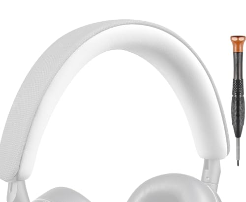 Coussin de serre-tête SOULWIT pour Bowers & Wilkins PX8/PX7 s2/PX7 s2e - Blanc