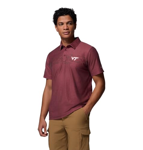Polo Columbia para hombre con estampado Collegiate Thistletown Hills miniatura 1