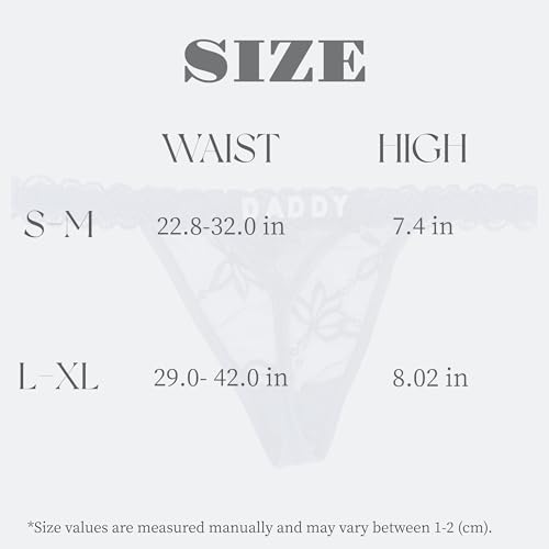 Image of UIASKOWP Personalized Thong With Special Word Funny Custom Underwear Thong Low Rise Sexy G-String for Women