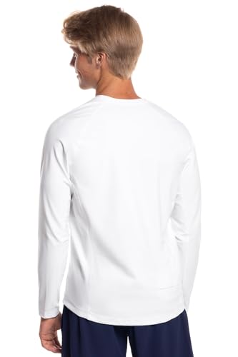 Coolibar UPF 50+ Men's Hightide Long Sleeve Swim Shirt - Sun Protective