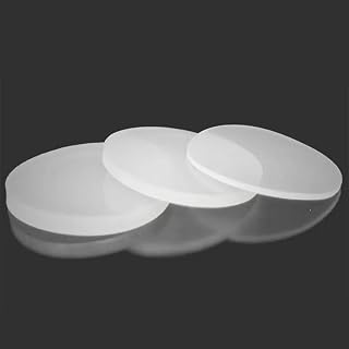 1/2/5 juntas de silicona - Almohadillas amortiguadoras blancas for plomería y maquinaria (5-150 mm, 1-8 mm de grosor)(45mm (2Pcs) 1.5mm)