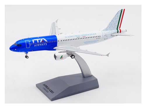 Modelo de avión de aleación A320 escala 1:200 con acabados coleccionistas premium EI-DTG