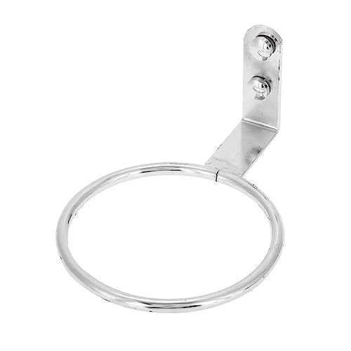 Suporte de secador de cabelo de aço inoxidável para salão de beleza, suporte ajustável para secador