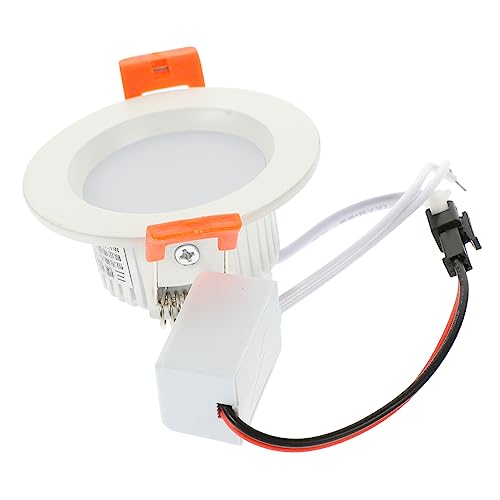 NUOBESTY Spot Led Encastrable Réutilisable à Intensité Variable Lampe Encastrée Au Plafond Pour Douche Salle De Bain Éclairage Led Rond