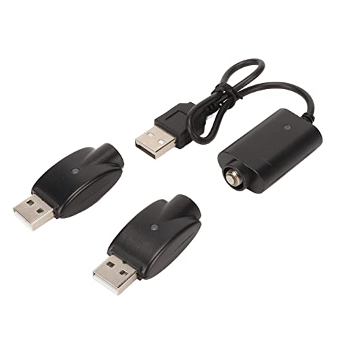 Smart USB Charger Adapter, DC4.2V Thread Cable With Intelligent Overcharge and Built-in LED Indicator for All Devices (2Pcs)