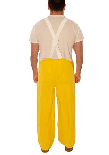 Image of Tingley Magnaprene O12007 Flame-Resistant Waterproof Overalls, Small, Yellow
