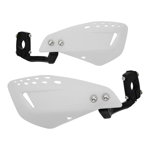 Protège-mains moto blanc 20mm pour rouler au quotidien à moto