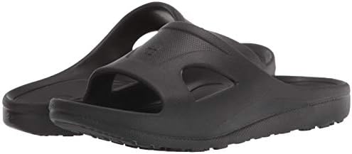 Shoes for Crews Men's Shower Slide Sneaker, Black Review | Image 6