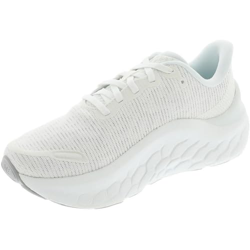 New Balance Women's Fresh Foam X Kaiha Road V1 Running Shoe, White/Quartz Grey/Silver Metalic, 10 M