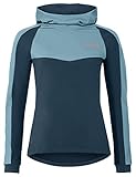 elastisches Material VAUDE Damen Women\'s Qimsa Ls Shirt Ii Jacke, Dark Sea, 38 EU