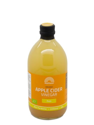 Mattisson Healthcare - Vinagre de sidra de manzana orgánico (vinagre de manzana) - Puro - 500 ml