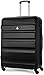 Produktbild Aerolite ABS Hartschalen Koffer Trolley Rollkoffer Reisekoffer 4 Rollen Leichtweicht mit eingebautem TSA Schloss für Ryanair, BA & viele mehr, 79cm, Schwarz