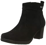 Optimaler Halt Jana 100% comfort Damen 8-8-26371-23 Stiefeletten, Schwarz (Black 001), 36 EU