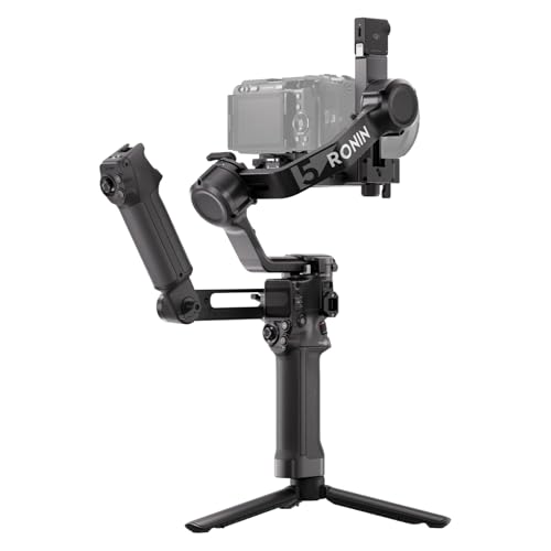 DJI RS 5 Combo, Gimbal Stabilizer for Camera Canon/Sony/Panasonic/Nikon/Fujifilm, Intelligent