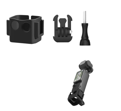 SHEAWA DJI Osmo Pocket 3用マウントアダプター 拡張マウントケース ブラケット コールドシュー付 頑丈 各撮影アクセサリーを取り付け可能