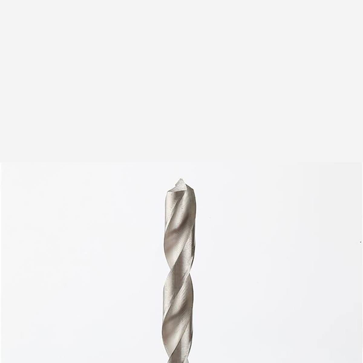 Unifizz White Steel Straight Shank Twist Drill Bit 0.8mm Shank Diameter Twist Drill Bit Suitable for Plastic Wood - Image 3