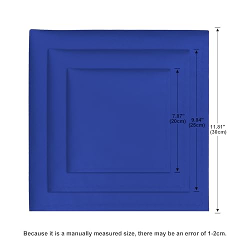 Image of Men's Pocket Square, Solid Color Boys Handkerchiefs for Men Wedding Party