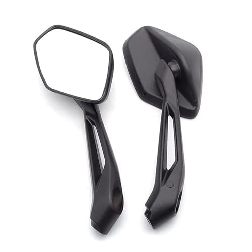 Rétroviseur latéral moto 10 mm en ABS antichoc pour une visibilité panoramique nette