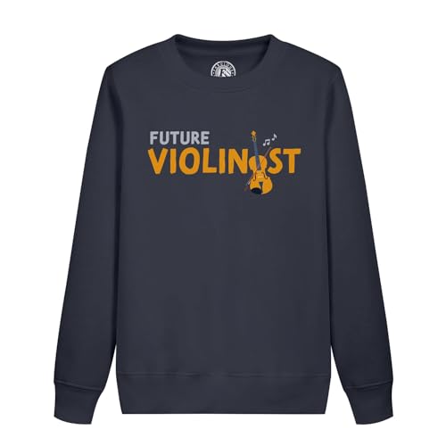 Sweatshirt enfant future violinist pull musique manches longues