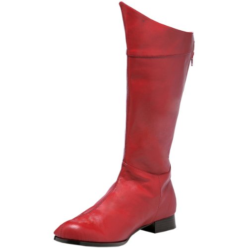 Ellie Shoes Mens Shazam Adult Costume Boots Red - Large 12-13