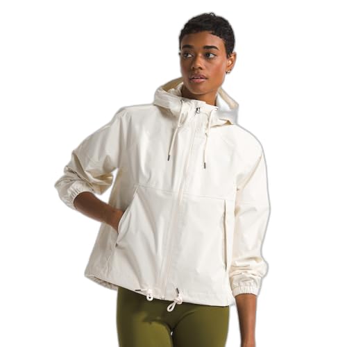 THE NORTH FACE Women's Antora Rain Hoodie (Standard & Plus Size) | Wind & Waterproof With Adjustable Hood & Drawcord Hem