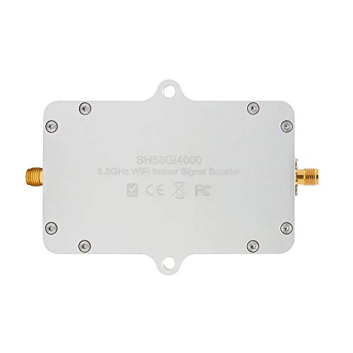 Image of WiFi Signal Booster SH58Gi4000 5.8Ghz 4000mW 36dBm IEEE 802.11a /n /ac Monitor Signal Amplifier Repeater Extender for House, Office, UAV, RC Equipment