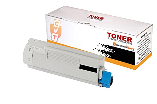 CVT   ES7470 / ES7480 Toner Compatible con Oki 45396213 45396214 45396215 45396216 para Executive ES7470DN / ES7470DN / ES7470 / ES7480DN / ES7480DN / ES7480 (Negro)