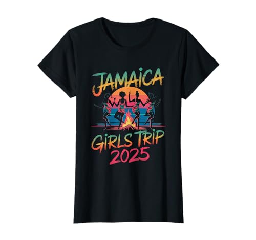 Jamaica Girls Trip 2025 Abbigliamento per le vacanze Maglietta