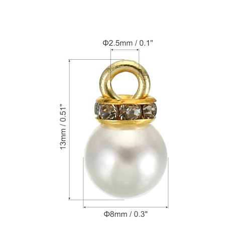 PATIKIL (8mm Pearl Charm - Image 2