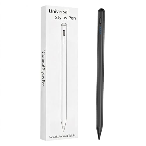Stylus Pen für Samsung Galaxy Tab A11+/A11/A9+/A8/A7 Schreibstift für Lenovo M11 M10 M9 Idea Pro Tablet Eingabestifte Android 15/14 Pencil (Schwarz)