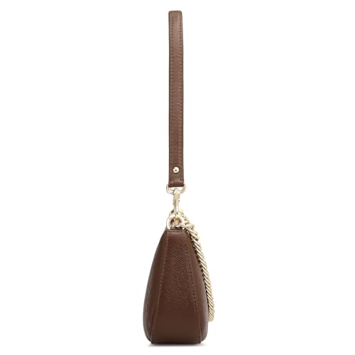 Image of Da Milano Leather Shoulder Bag for Women (00297N)