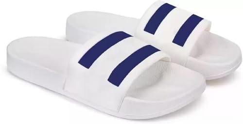 Image of Extra Soft Classic Casual with Regular wear with Ultra Soft & Flexibility Technology Slipper for Men's & Boy's White