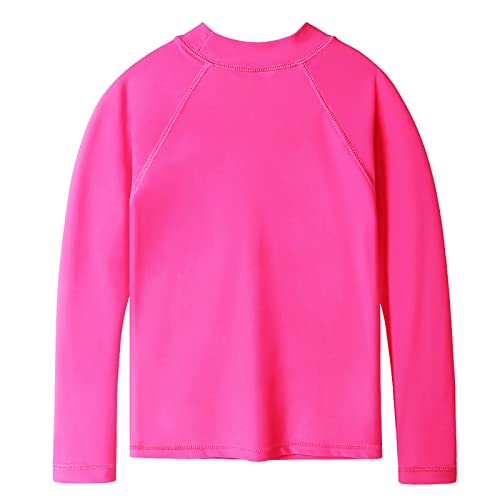TFJH E Girls & Boys Long Sleeve Rashgurad Swimsuit UPF 50+ Kids Swimwear Sunsuits2