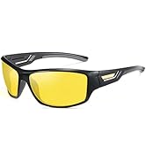 Sports Polarized Sunglasses for Men Fishing Sunglasses UV400 Protection Anti-fog Outdoors Eyewear...