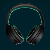 Bose QuietComfort Wireless Noise-Canceling Headphones (Black) (Renewed) — image 2