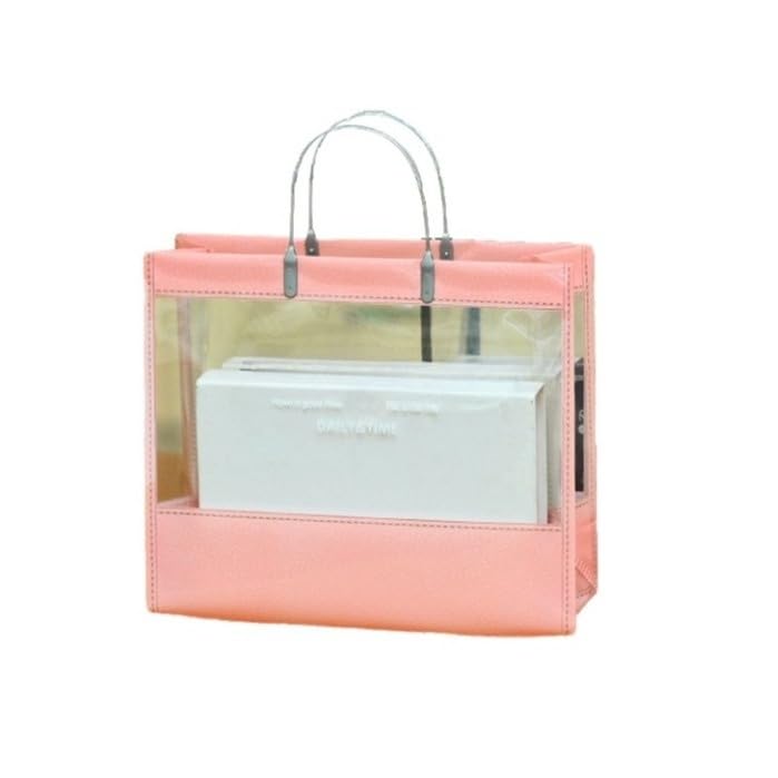 Sac cadeau transparent en PVC avec poignée pour anniversaire et mariage