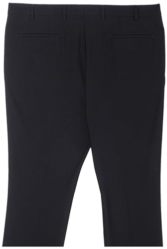 DKNY Men's Modern Fit High Performance Separates Suit Pants, Black Solid, 38W x 34L4
