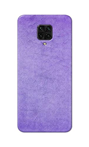 Image of Plain Purple Hard Back Case Cover for Poco M2 Pro /Redmi Note 9S Back Cover -(J5) VNS2226